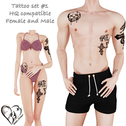 Tattoo set #1 project image