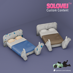 A bed with legs project image