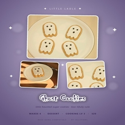 jellypaws Little Ladle - Ghost Cookies / translation spanish by Monisims project image