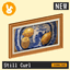 Raster Rabbit: Daily Drop - Still Curl | HELD MOMENTS Still Life Collection (3 New Paintings) logo