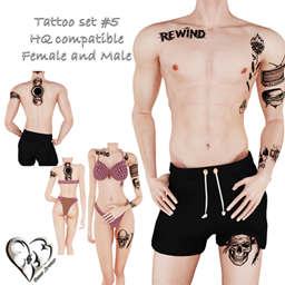 Tattoo set #5 project image