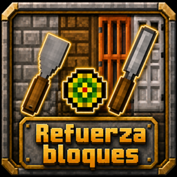 Reinforce Blocks / Refuerza bloques logo