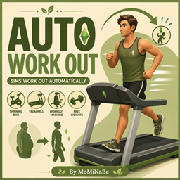 Auto Work Out – Sims Work Out Automatically logo