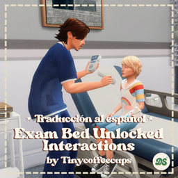Exam Bed Unlocked Interactions By Tinycoffeecups | Spanish Translation By Dareksimmer project image