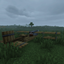 Animated Menu — Minecraft Abandoned Airplane Rain logo