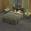 Frosted Haven Bed Double Base Game logo