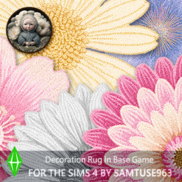 Flower Woven Dance Rug #4 Samtuse963 project image