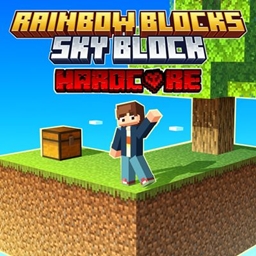 Rainbow Blocks Sky Block - Hardcore Mode project image