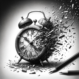 The Death of time logo