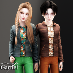 Child - Smart casual jacket with patterned shirt layering project image