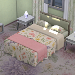 Spring Meadow Dreams Bed Double Base Game logo