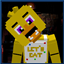 Chica the Chicken 4d Skin logo