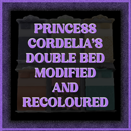Princess Cordelia's Double Bed Modified and Recoloured project image