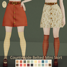 Countryside Belted Mini Skirt project image
