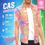 IDxA ButtonDown Hawaiian logo