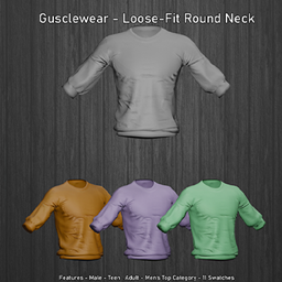 Gusclewear - Loose-Fit Round Neck project image