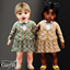Infant - Charming plaid blazer outfit with bow and skirt logo