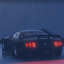 Animated Menu: Black Car In The Rain logo