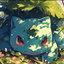 Animated Menu: Bulbasaur Sunlight Forest Pokemon logo