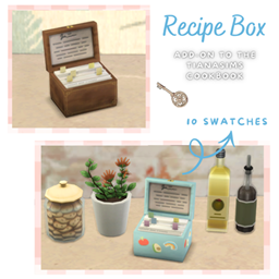 tianasims Recipe box - Cookbook add on / translation spanish by Monisims project image