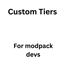 Custom Tiers logo