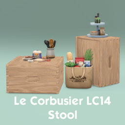 Le Corbusier LC14 Stool logo