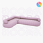 Outline L-Shaped Sofa logo