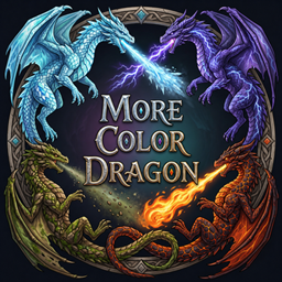 Ice And Fire: More Color Dragon logo
