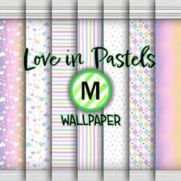Merleaux - Love in Pastels - Wallpaper logo