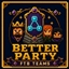 Better Party X FTB Teams logo