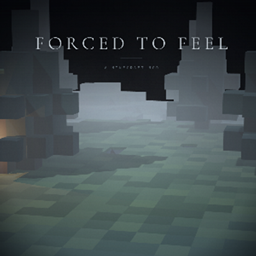 Forced to Feel (a dark world that ends in fog) logo