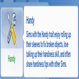 kiarasims Handy Trait / translation spanish by Monisims logo