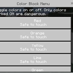Do not touch that color project image