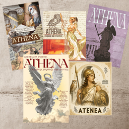 Athena: The Eternal Strategist 5‑Print Collection logo