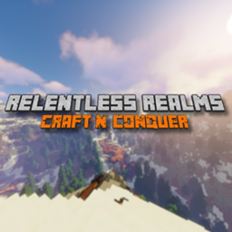 Relentless Realms - Craft N Conquer  logo