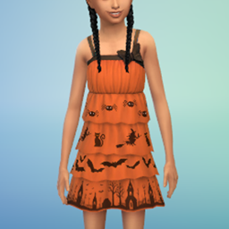 Little Pumpkin Nightfall Dress Base Game project image