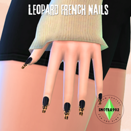 Leopard French Nails project image