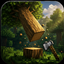 Peterwolfs realistic tree felling logo