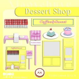 Dessert shop logo