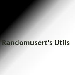 Randomusert's Utils compat logo
