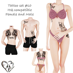 Tattoo set #10 project image