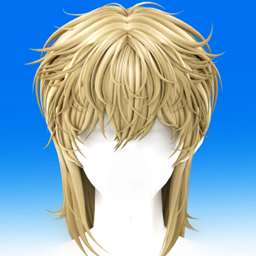 【SUSHI77】S322 Cool High Level Shattered Hair Youth Wolf Tail logo