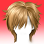 【SUSHI77】S335 spiky bangs with short hair (side covering the eyes) logo
