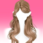 【SUSHI77】S338Half tied hair in spring2 logo