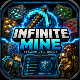 BlazeCraft Infinite Veins logo