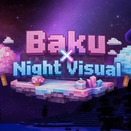BAKU X NIGHT VISUAL for Minecraft 1.21.100 — Shaders screenshot