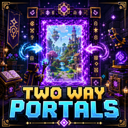 Ars Nouveau: Two-Way Portals (with immersive portal support)