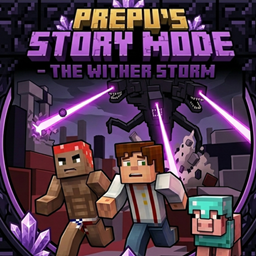 Prepu's Story Mode - The Wither Storm logo