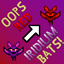 Oops, All Red Iridium Bats! logo