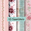 Touch of vintage romance wallpaper logo